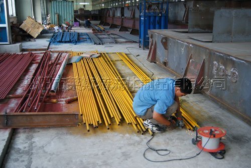 浙江托姆力管道安装现场