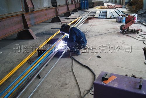 浙江托姆力管道安装现场