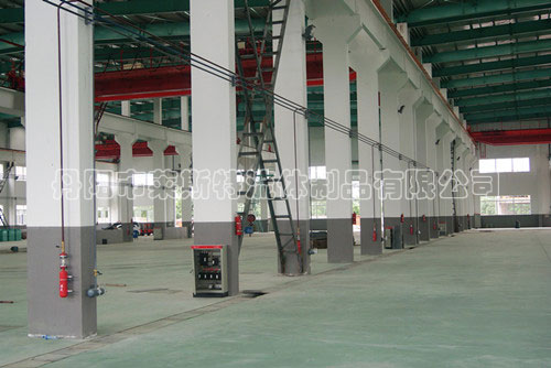 气包及管道安装现场