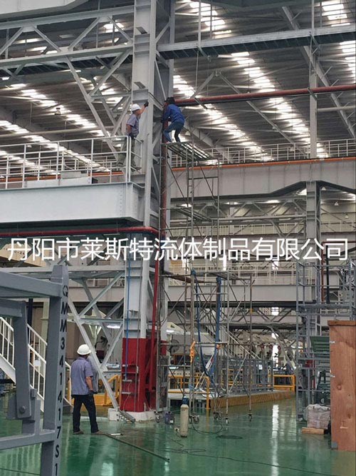 客户现场管道安装